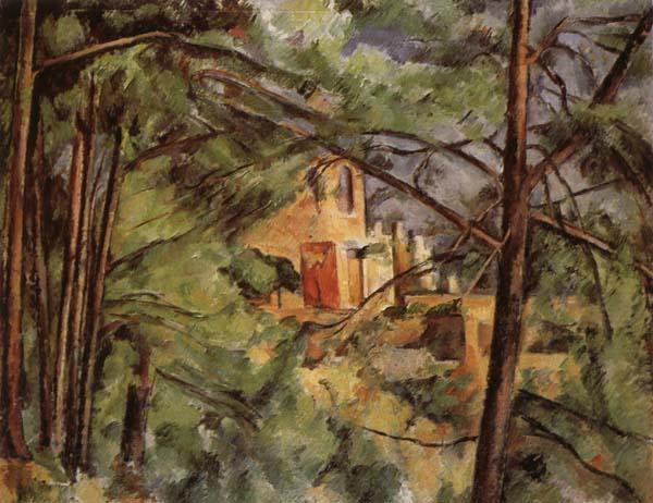 Paul Cezanne View of Chateau Noir China oil painting art